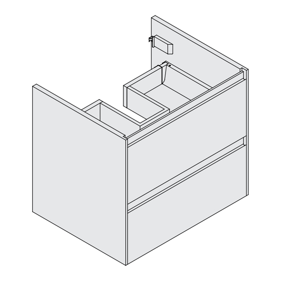 Laufen Lani Vanity unit Manual