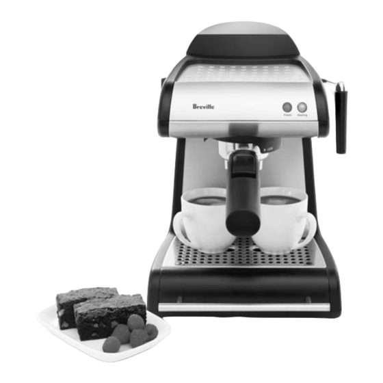 Breville Bar Italia ESP4 Instructions For Use Manual