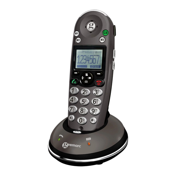 Geemarc Amplidect350 User Manual