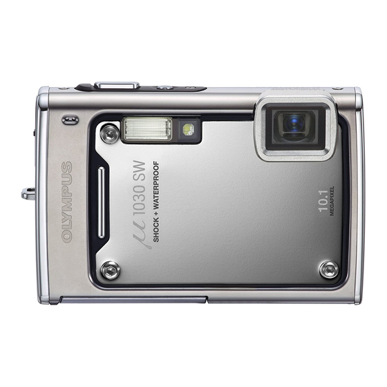 Olympus Stylus 1030 SW Instruction Manual