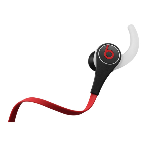 Beats In-Ear Headphones User Manual