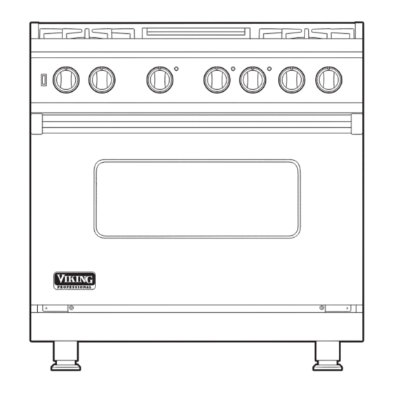 Viking vdsc5304bss Installation Manual