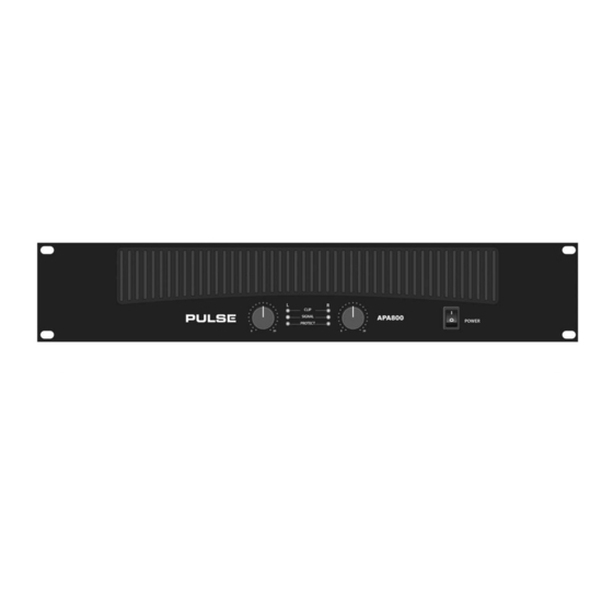 Pulse APA200 User Manual