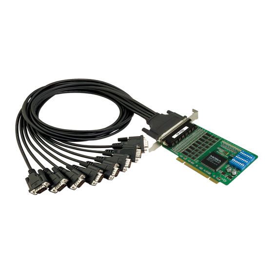 Moxa Technologies CP-118U Quick Installation Manual