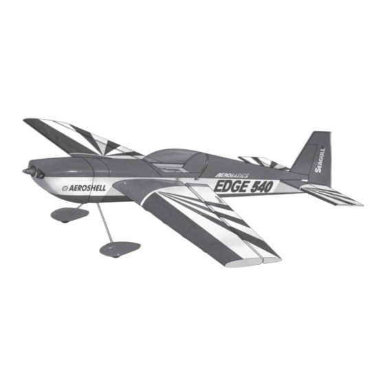 Seagull Models EDGE 540 EP Assembly Manual
