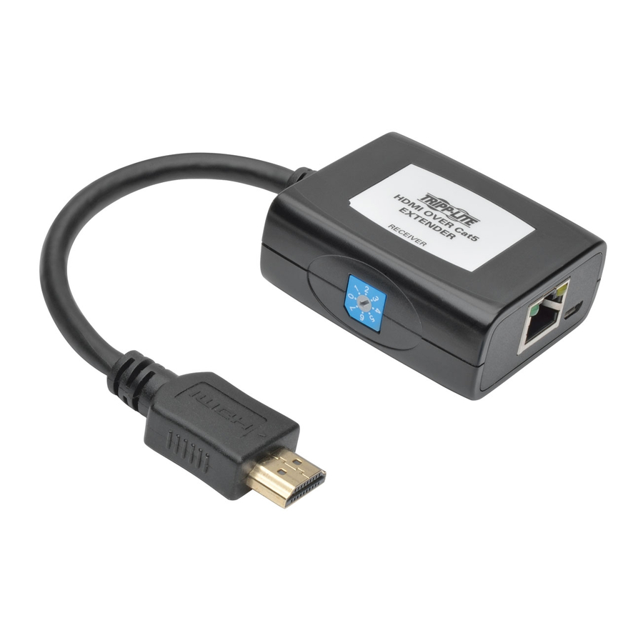 Tripp Lite B126-1A0-U HDMI Extender Manuals
