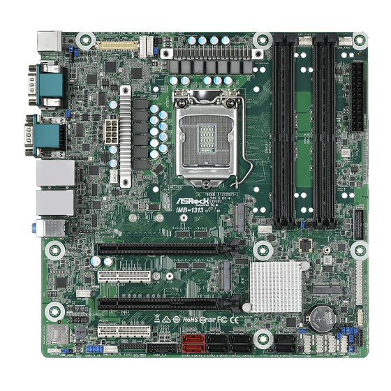 ASROCK IMB-X1313 User Manual