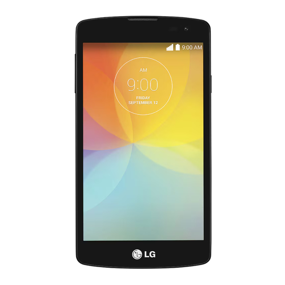LG -D390 Quick Start Manual