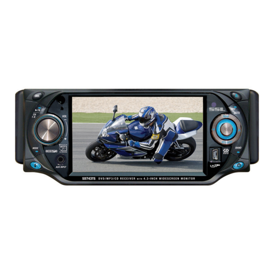 Sound Storm SD750TS User Manual