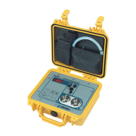 Michell Instruments MDM50 User Manual