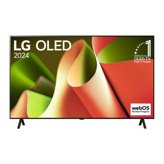 LG OLED48B4 Series Manual