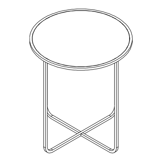 URBAN OUTFITTERS KANE SIDE TABLE Assembly Instructions