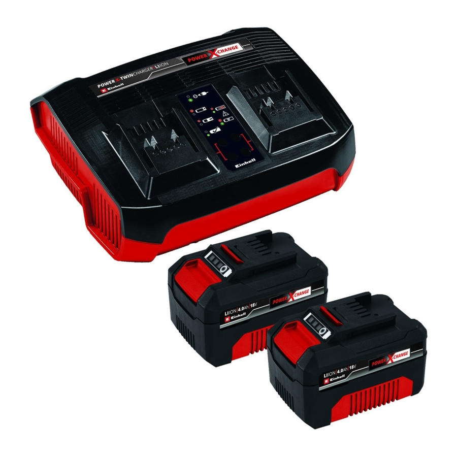 EINHELL Power-X-Twincharger Manual