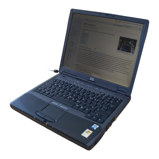 HP OmniBook 6000 Service Manual