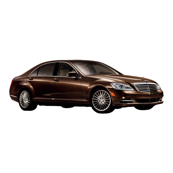 Mercedes-Benz 2013 S-Class Operator's Manual