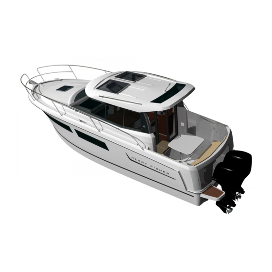 Jeanneau MERRY FISHER 855 OFF SHORE Owner's Manual