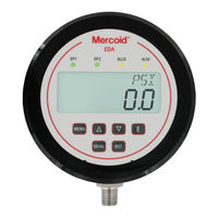 Mercoid EDA series Installation And Operating Instructions Manual
