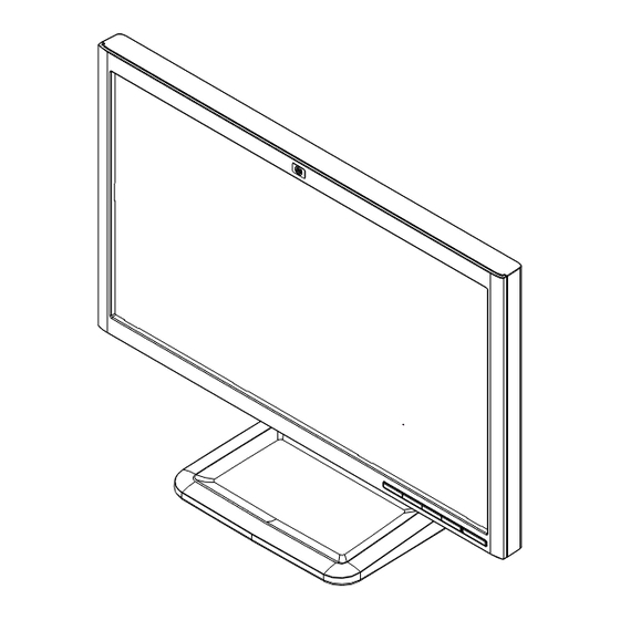 HP Compaq LE2001wl 20-inch LED Monitor Manuals