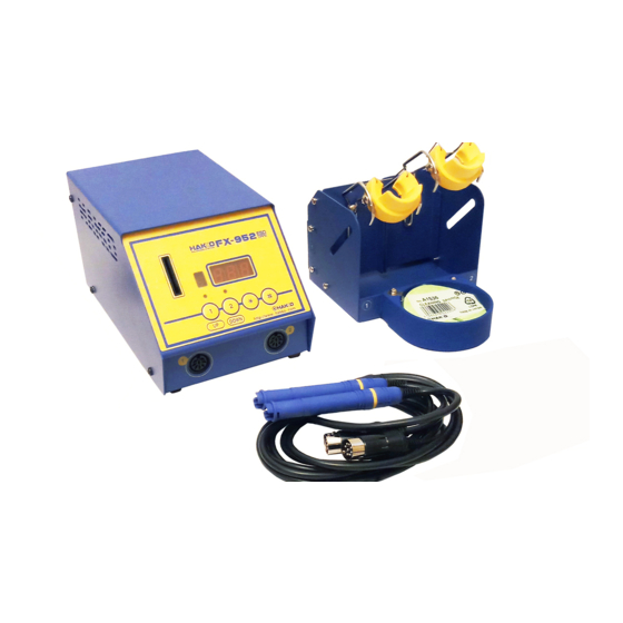 Hakko Electronics FX952 Manual