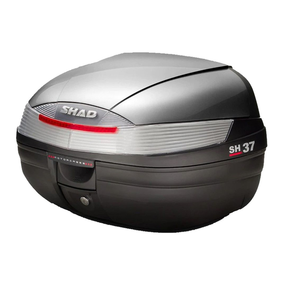 Shad SH 37 Owner's Manual