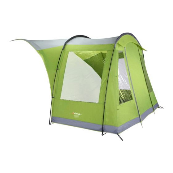 Vango DA VINCI SIDE AWNING Pitching Instructions
