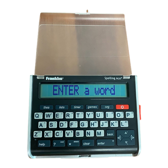 Franklin SA-207A User Manual