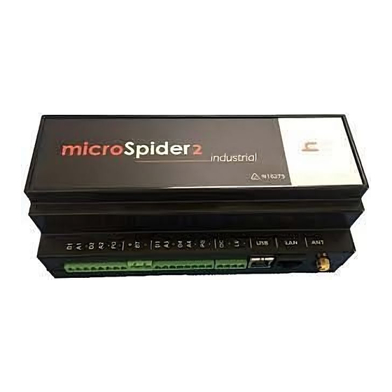 Halytech microSpider2 Industrial Quick Start Manual