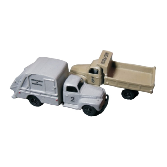 EA Electronics Z-Scale Ford F6 Truck Kit Assembly Instructions
