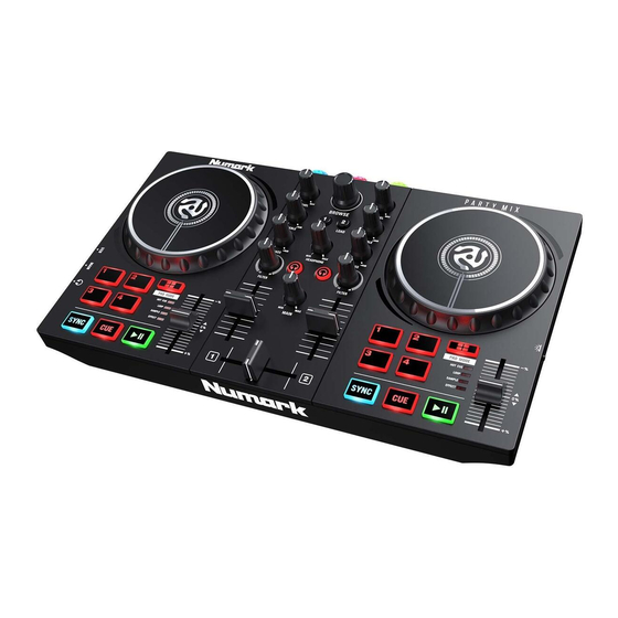 Serato Numark Party Mix Quick Start Manual