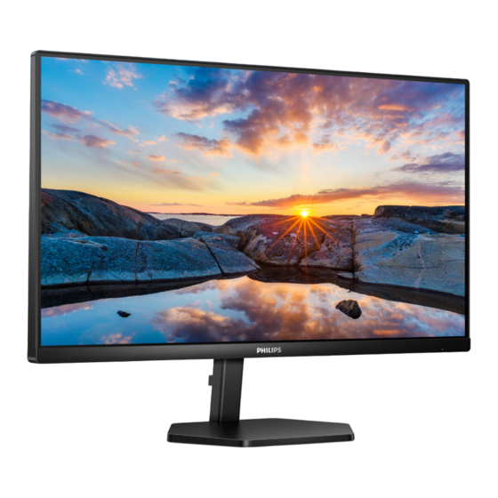 Philips 32E1N3600LA User Manual