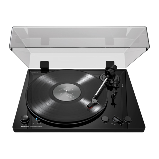 ION Pro100BT Quick Start Manual