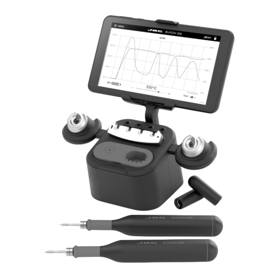 jbc B-IRON 210 DUAL Instruction Manual