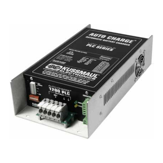 AUTO CHARGE 1200 Manuals