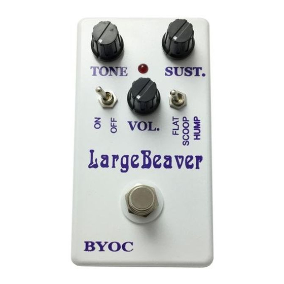 BYOC Large Beaver Triangle Instructions Manual