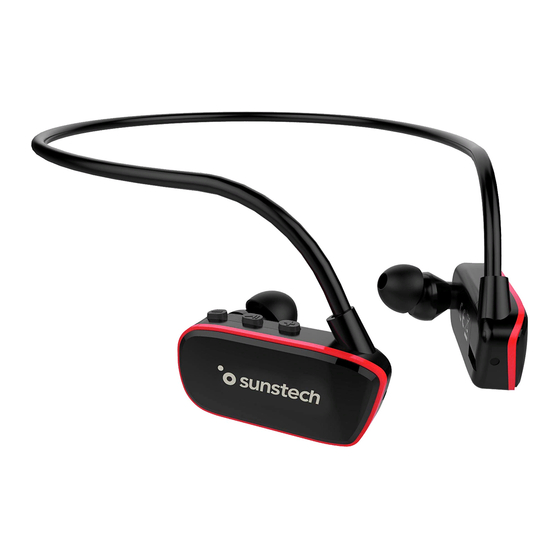 Sunstech ARGOS Sport Headphones Manuals