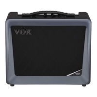 VOX Amplification VX15 GT Owner's Manual