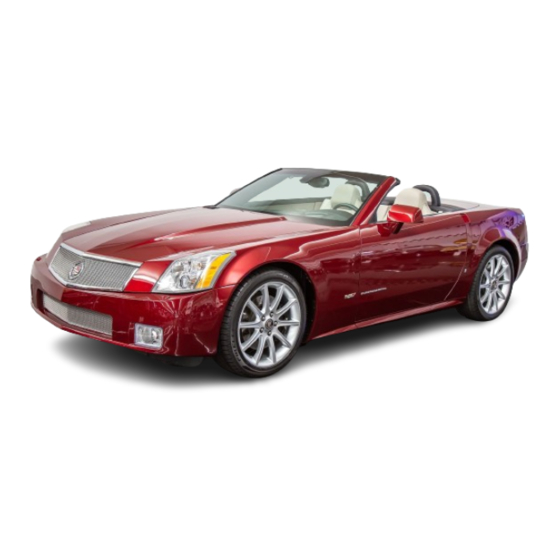 Cadillac 2006 XLR Owner's Manual