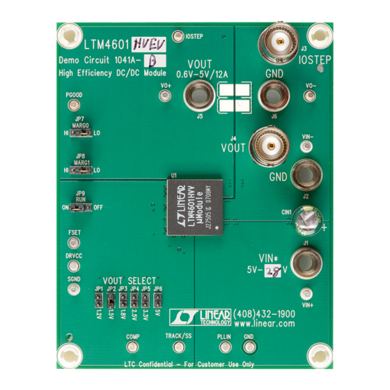 Linear Technology DC1041A-B Manual