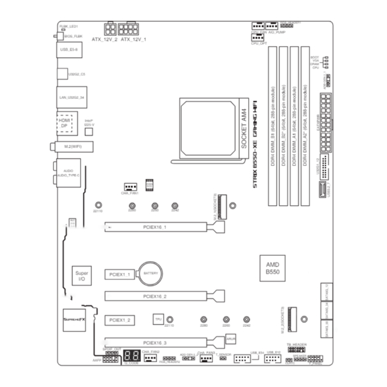 Asus ROG STRIX B550-XE GAMING WIFI Manuals