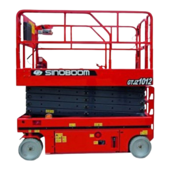 Sinoboom GTJZ0612E Operation Manual