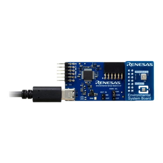Renesas ZMOD4410 Manual