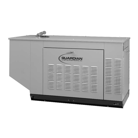 Generac Power Systems 004721-0, 004722-0, 004723-0, 004724-0, 004725-0, 004725-1, 004725-2, 004725-3, 004726-0 Owner's Manual