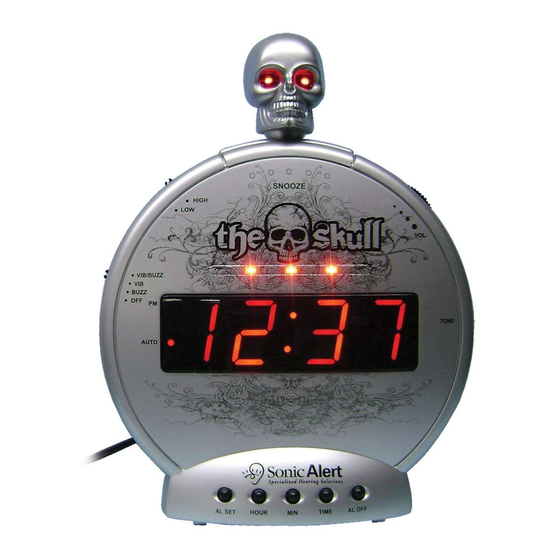 Sonic Alert SBS550BC Operating Instructions