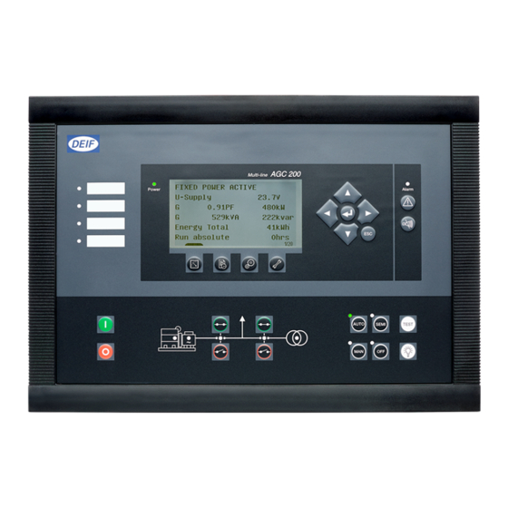 Deif AGC 200 Operator's Manual
