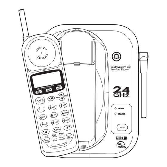 Southwestern Bell Freedom Phone GH2410C Owner's Manual