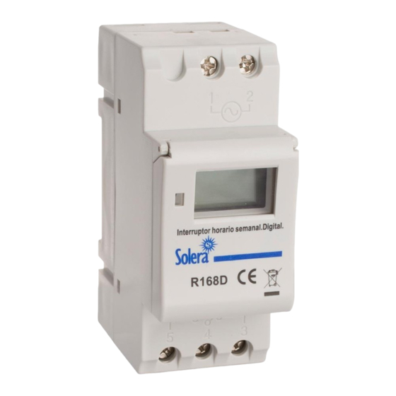 Solera R168D Instructions For Use And Safety