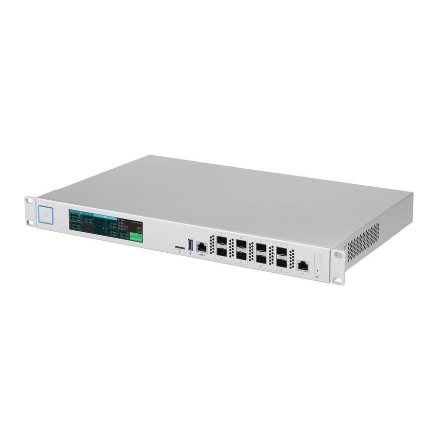 Ubiquiti UniFi USG-XG-8 Quick Start Manual