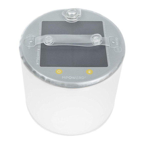 MPOWERD Luci Base Instruction Manual