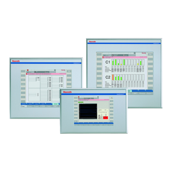 Bosch Rexroth VEP 15.6 Multi Touch Manuals