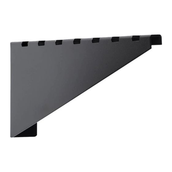 Tripp Lite SRWBWALLBRKTHD Installation Manual